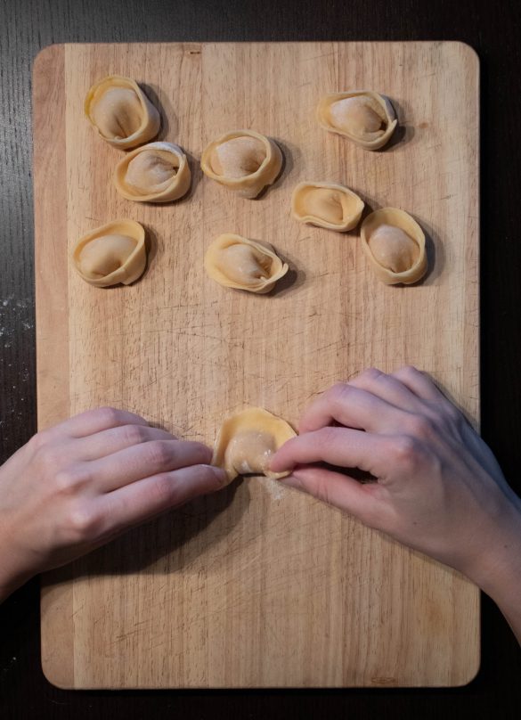 Kürbis-Tortellini mit Pilz-Sahnesoße | fructosearm, laktosefrei