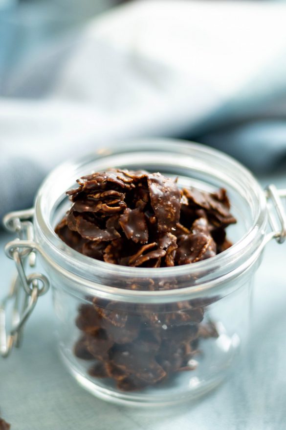 Selbstgemachte Schoko Crossies | zuckerarm, fructosearm, laktosefrei