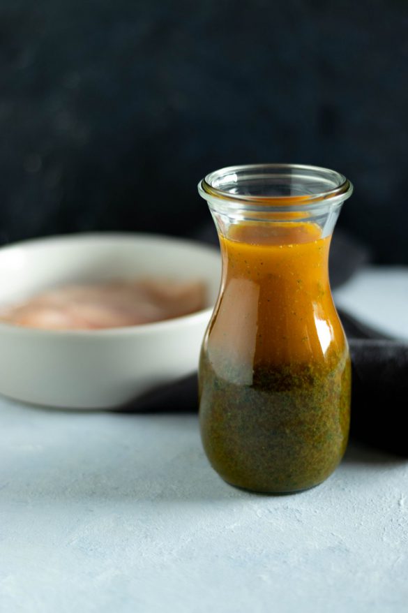 Fructosefreie Kräuter-Öl-Marinade für Hähnchen- HOL.EAT ...