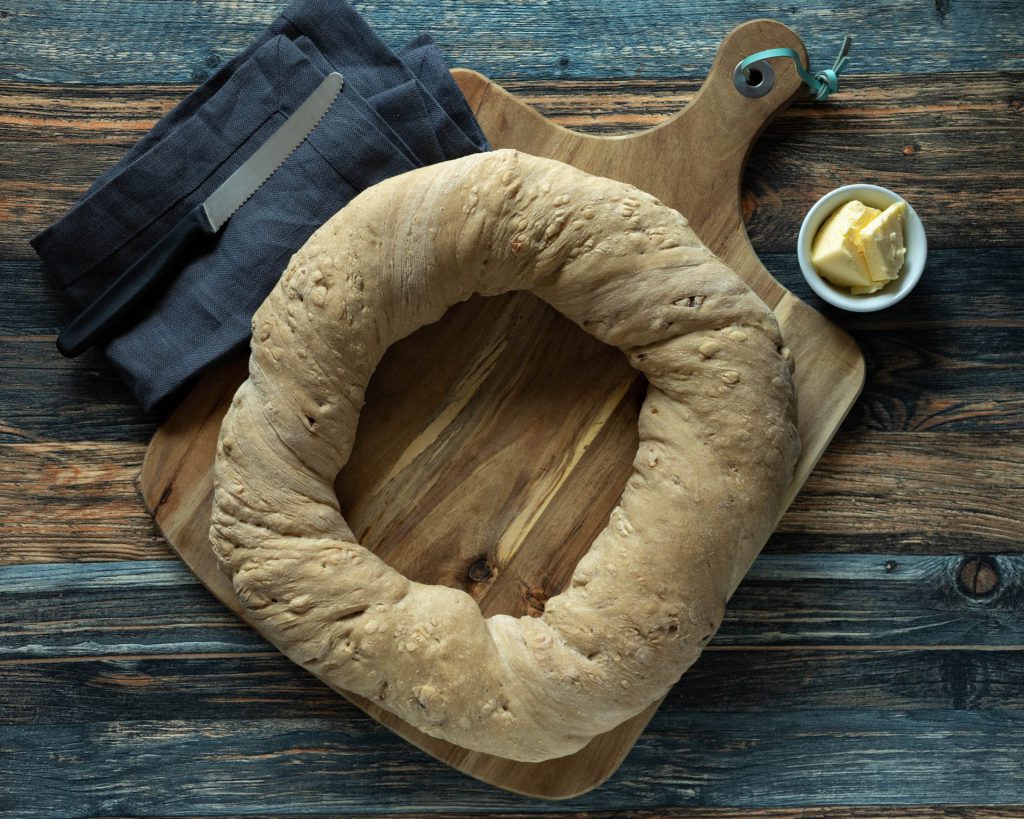 Ciabatta-Ring von oben