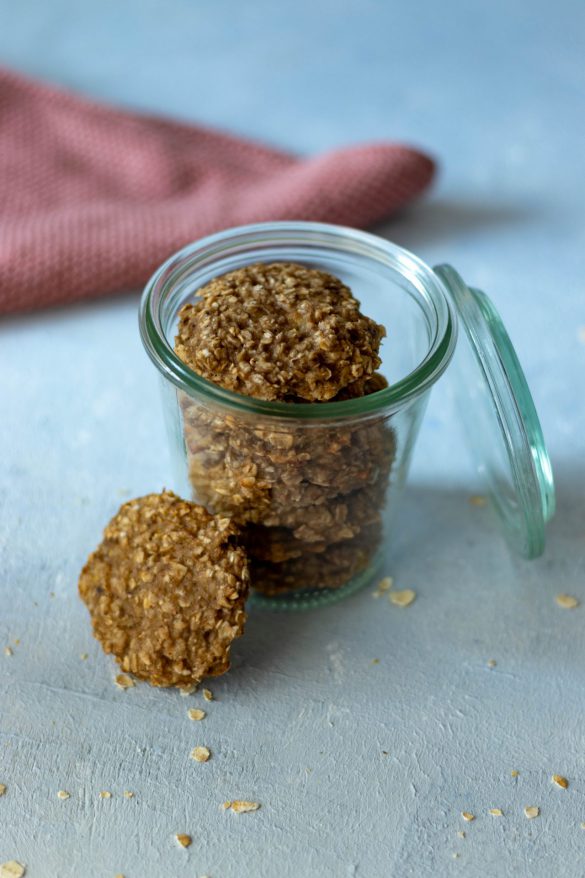 bananenkekse Bananenkekse im Glas | fructosearm, laktosefrei, zuckerfrei