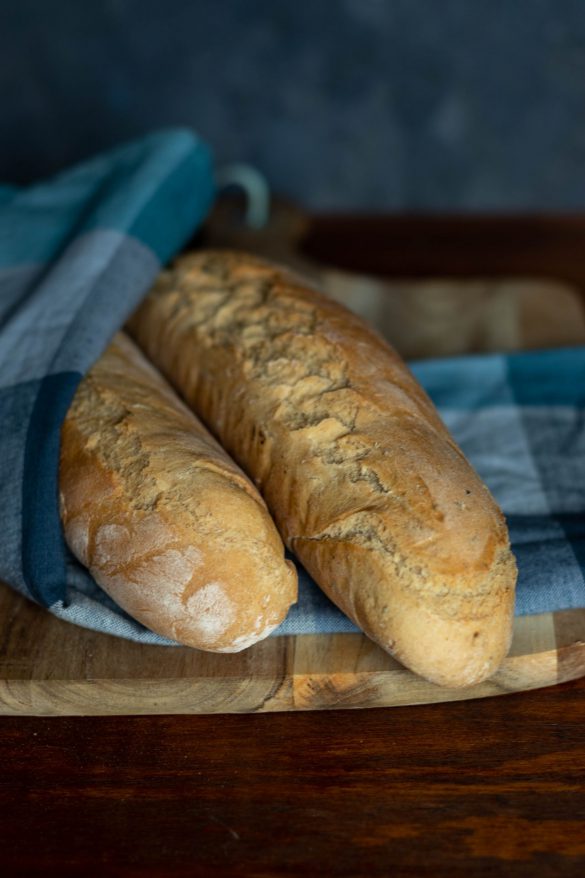 Einfaches Dinkelbaguette | fructosefrei, zuckerfrei, laktosefrei