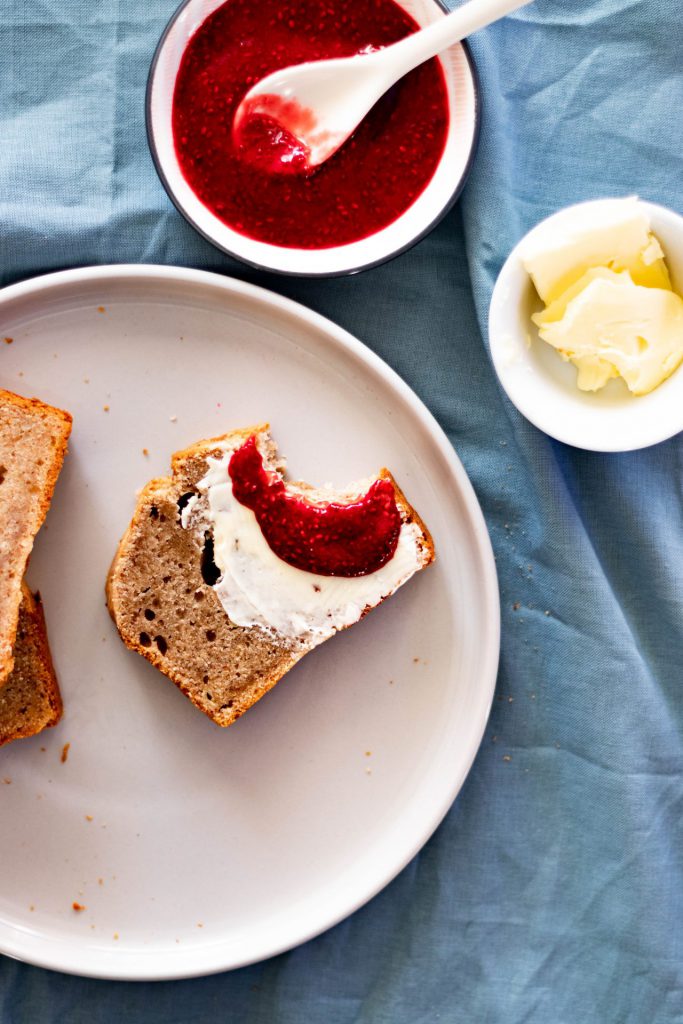 Zuckerfreies Bananenbrot