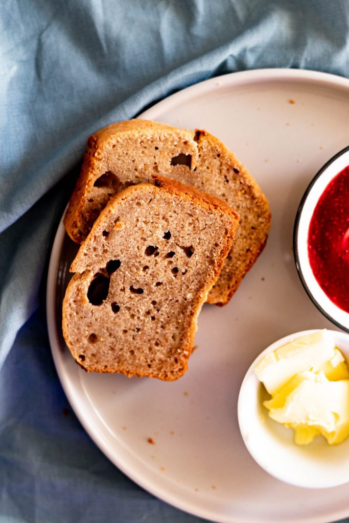 Zuckerfreies Bananenbrot