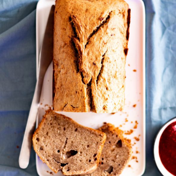 Zuckerfreies Bananenbrot