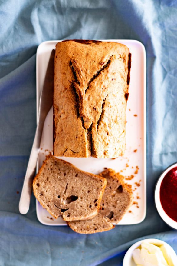 Zuckerfreies Bananenbrot
