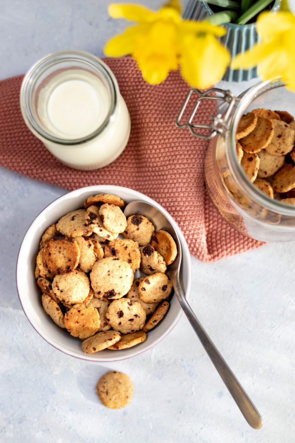 Fructosefreie Mini-Frühstücks-Cookies