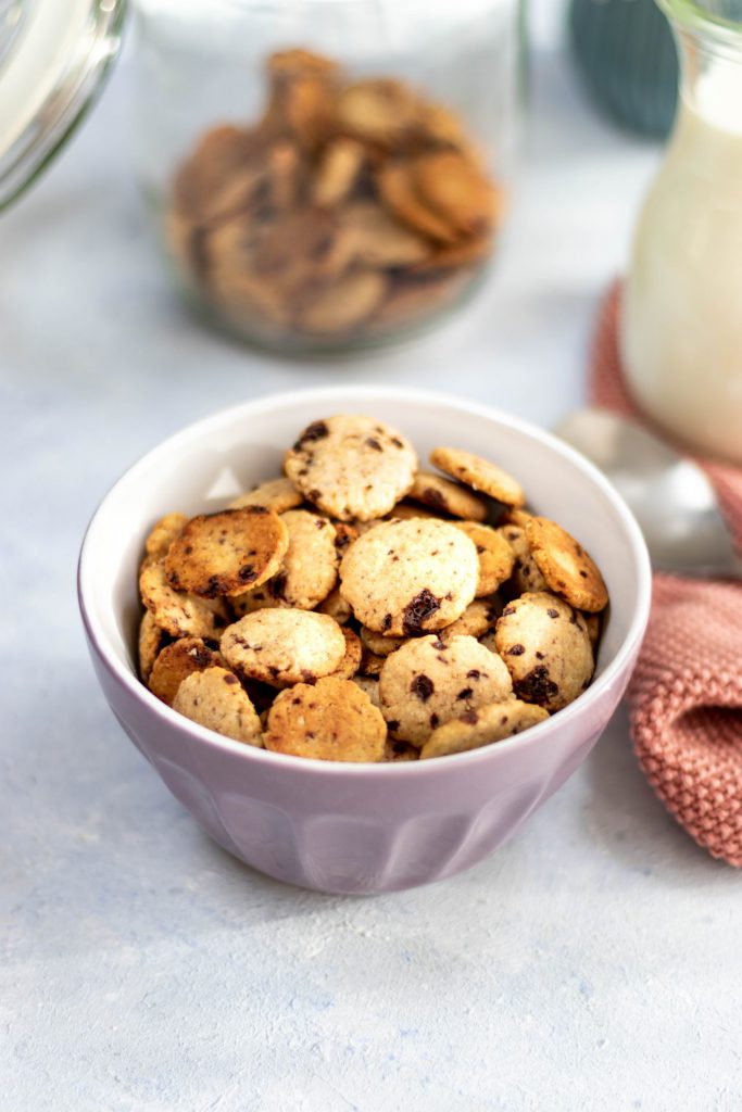 Fructosefreie Mini-Frühstücks-Cookies