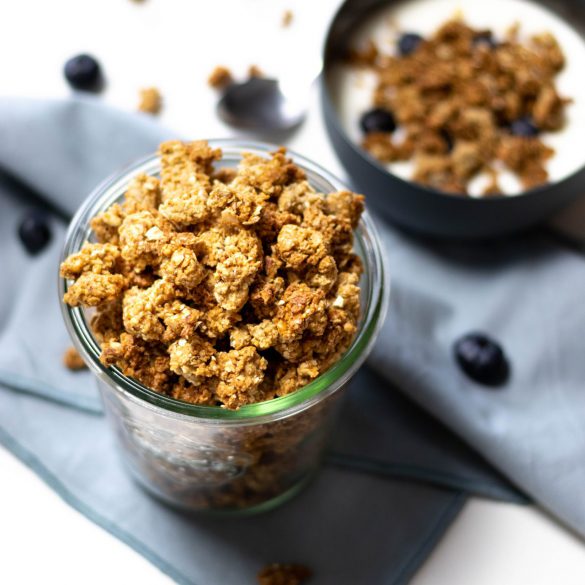 Fructosefreie Mandel-Granola