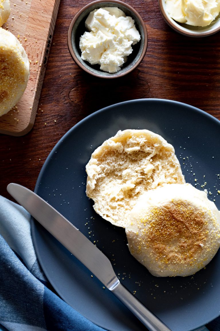 Fructosefreie Dinkel-Toasties/English Muffins - Sugarfree Naturally