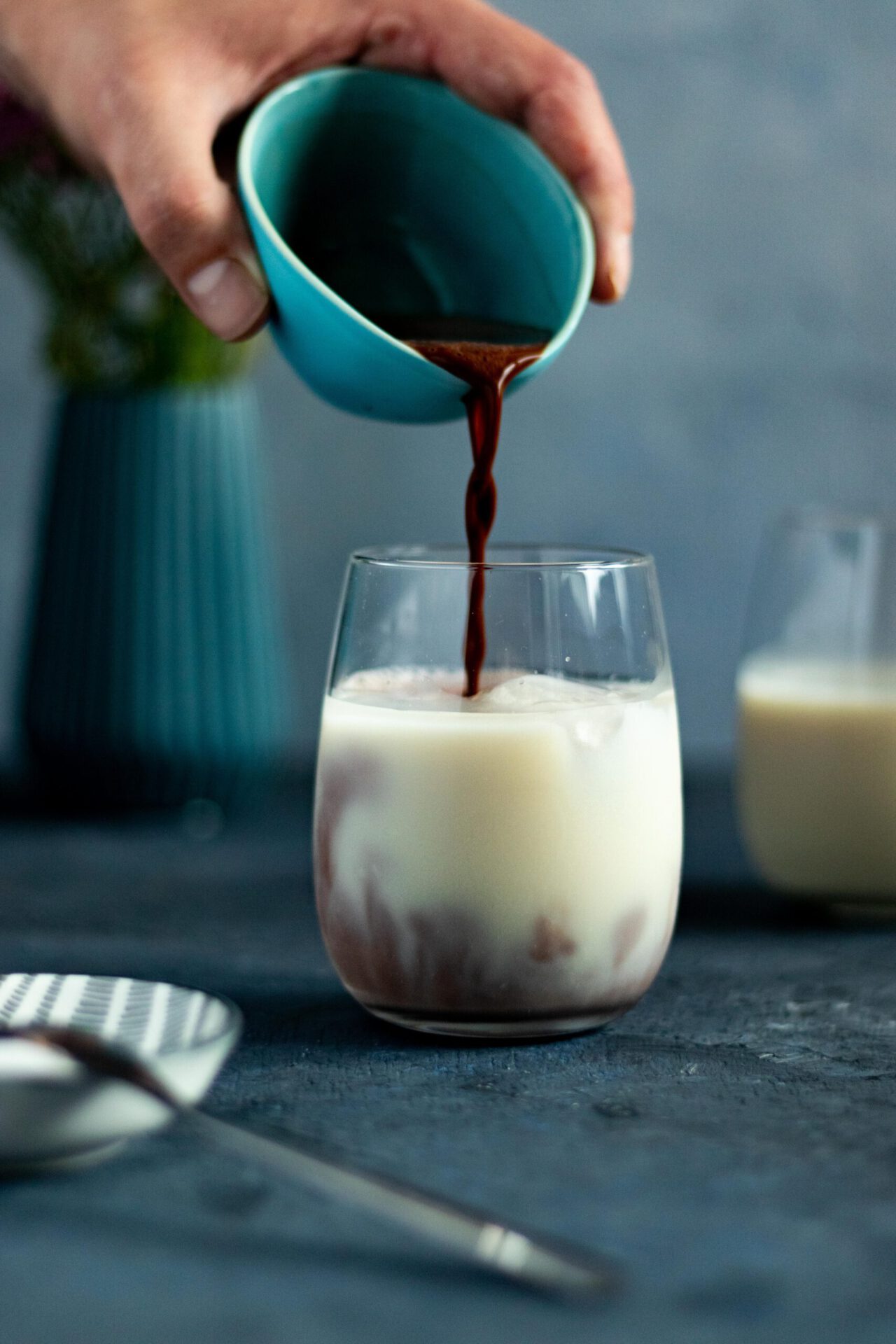 Fructosefreie Iced Chocolate oder Eisschokolade ohne Eis