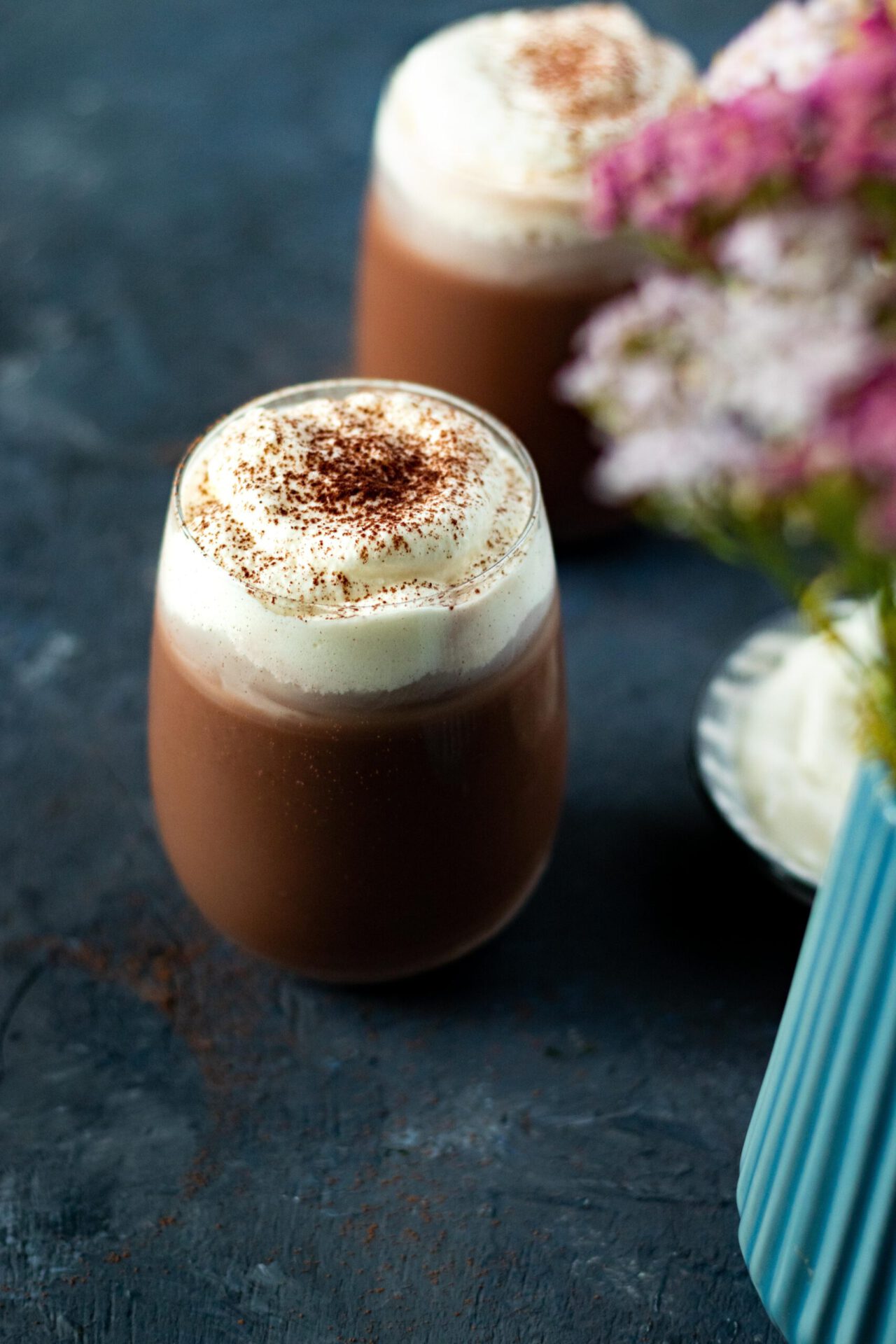 Fructosefreie Iced Chocolate oder Eisschokolade ohne Eis