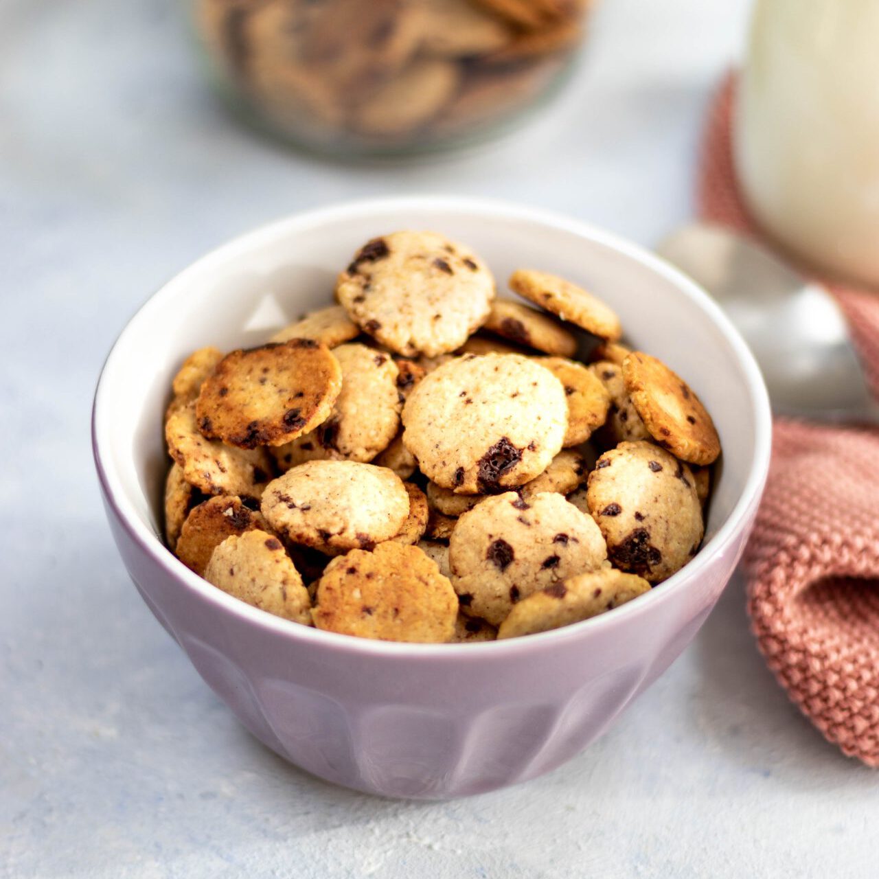 Fructosefreie Mini-Frühstücks-Cookies